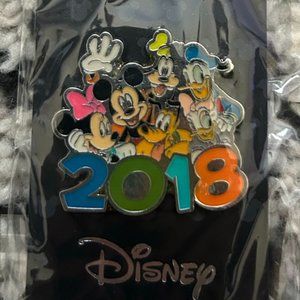 Mickey and Friends 2018 Trading Pin Disney